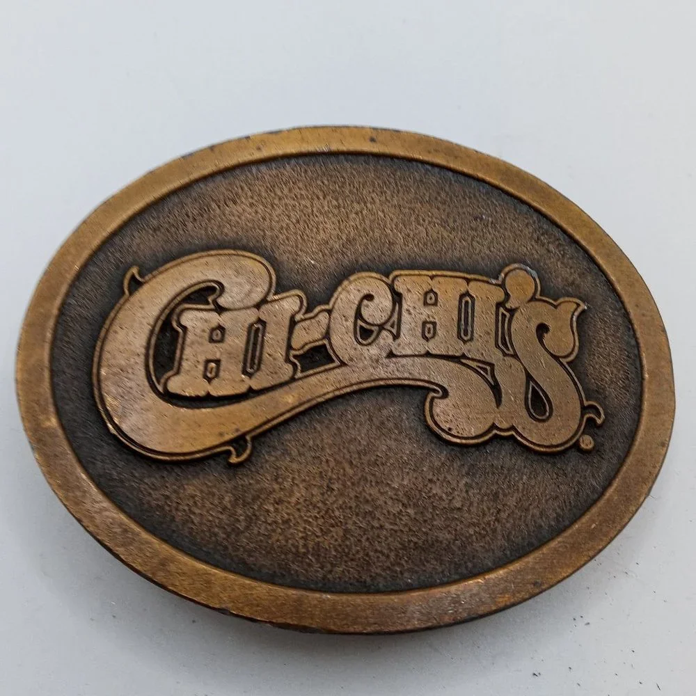 ChiChis Belt Buckle Mexican Restaurant Tex Mex Food Business Advertising Promo